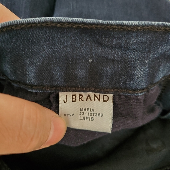 J Brand Maria VGUC High Rise in Lapis - Dark Wash - Picture 8 of 8